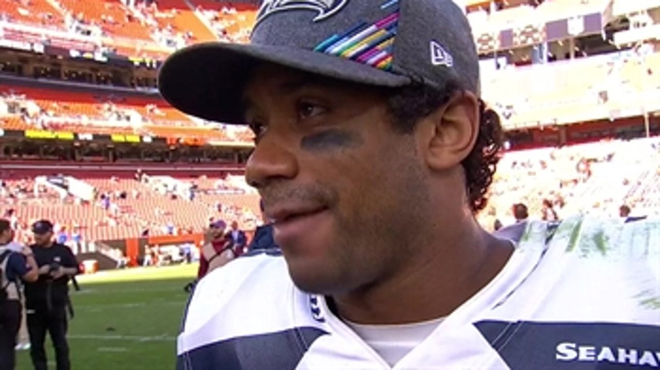 Russell Wilson: 'We look forward to the moments... we don't shy away from them'