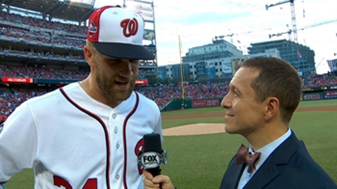 Bryce Harper talks with Ken Rosenthal about getting to play the 2018 All Star game on his home field