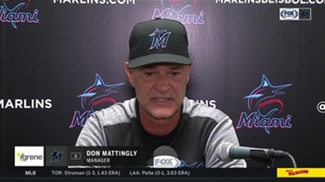 Don Mattingly on Caleb Smith's performance, scoring runs early