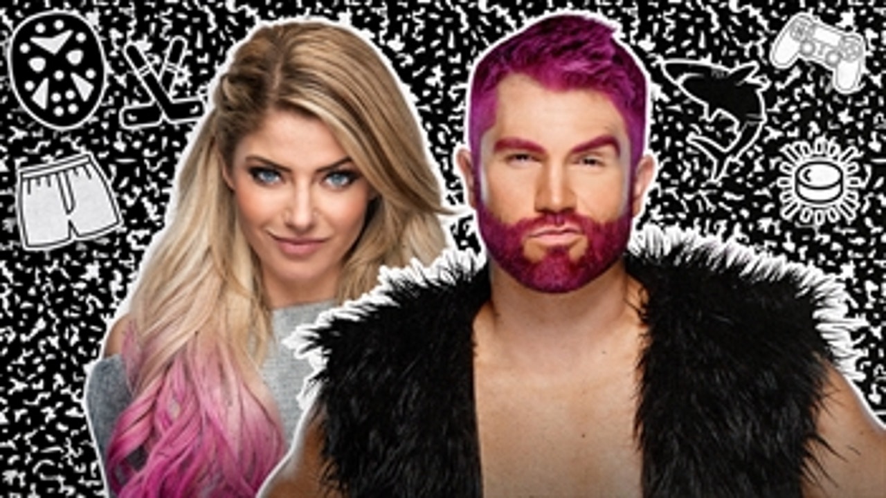 Tyler Breeze's pink Jeff Hardy hair: Uncool with Alexa Bliss, Oct. 27, 2020