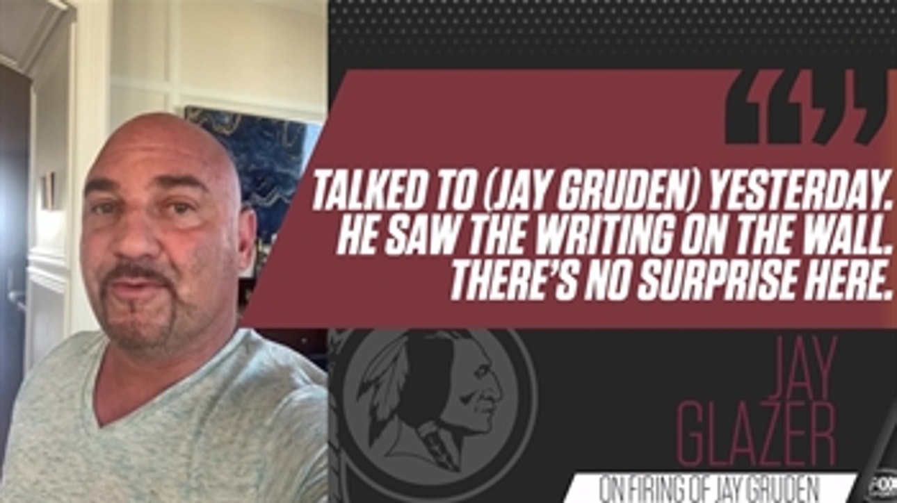 Jay Glazer on Redskins firing Jay Gruden: 'Dan Snyder needs to make wholesale changes' to how the team does business