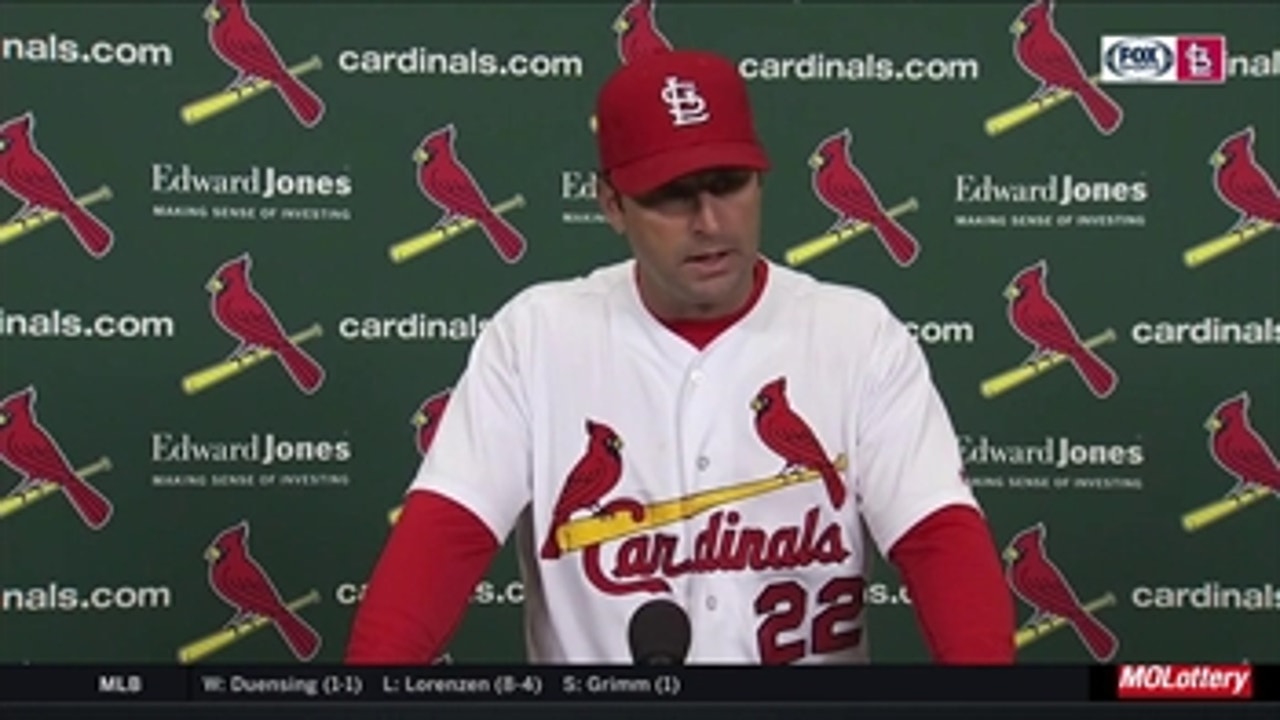 Mike Matheny says Aledmys Diaz 'looked good' in his first start at third base