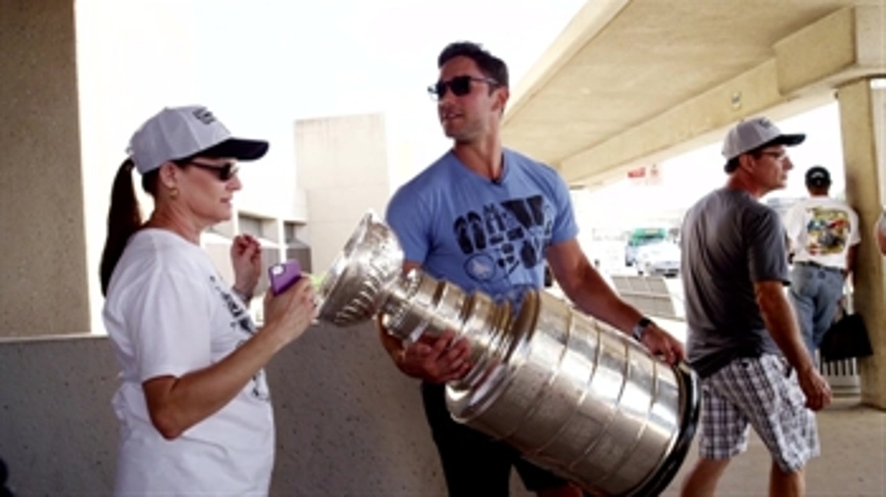 A Day With The Cup: Alec Martinez (bonus footage)