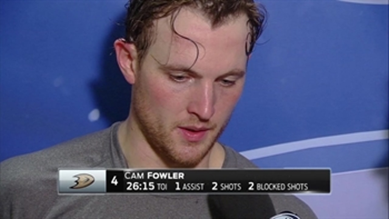 Cam Fowler postgame (2/20)