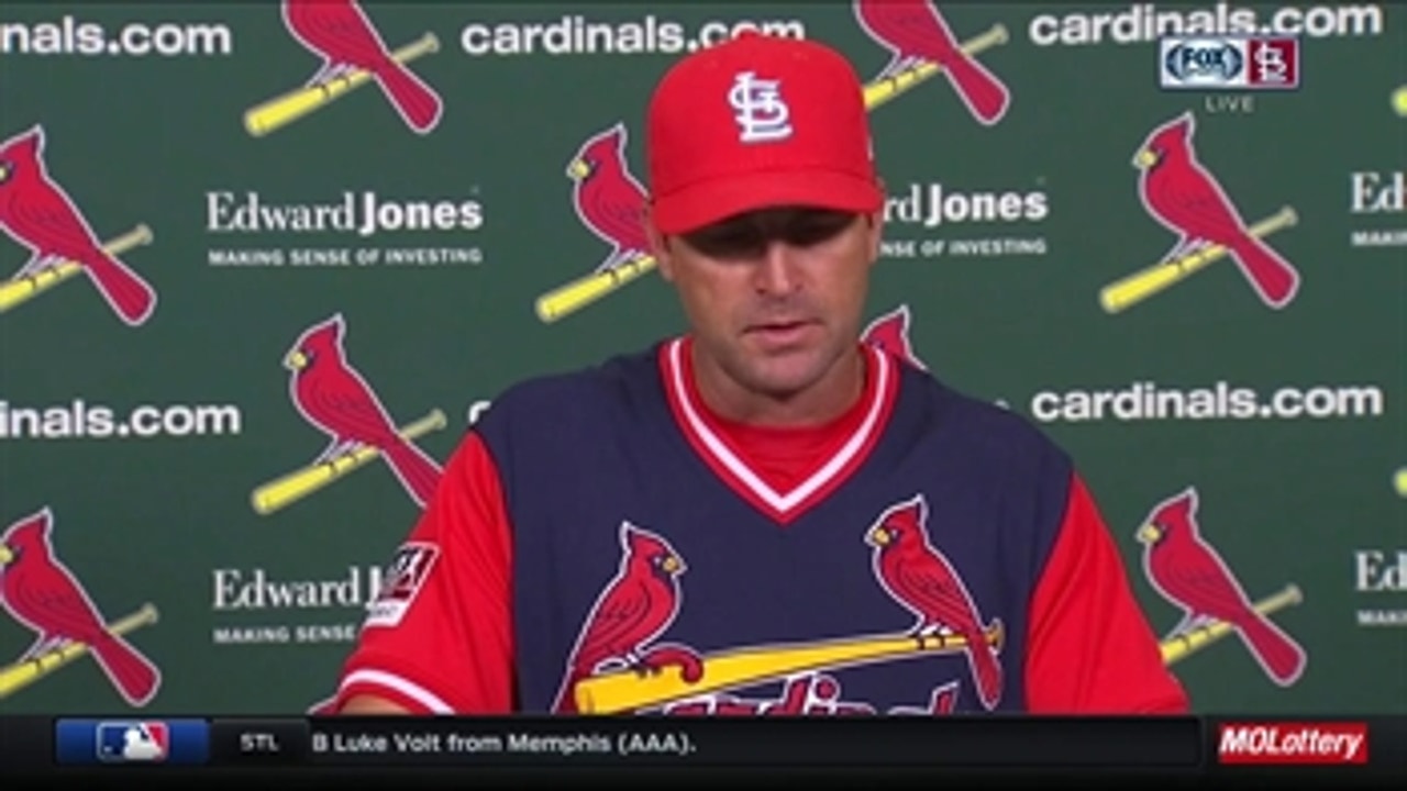 Matheny: 'We couldn't finish it like we needed to'