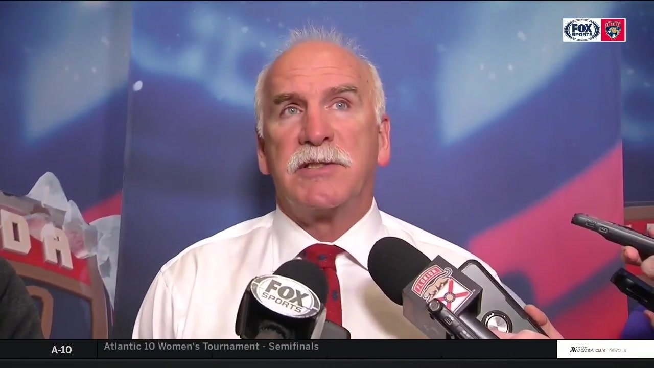 Joel Quenneville breaks down what was clicking for Panthers after 4-1 win over Montreal