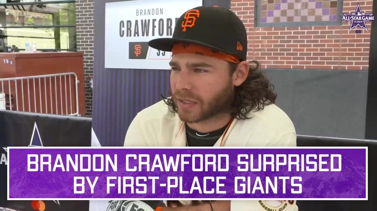 Brandon Crawford on Giants' surprising first-half dominance