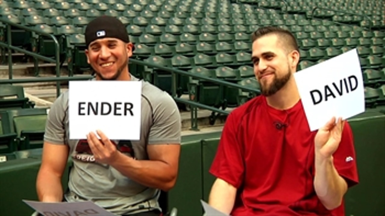 Newlywed Game: David Peralta, Ender Inciarte (Part I)