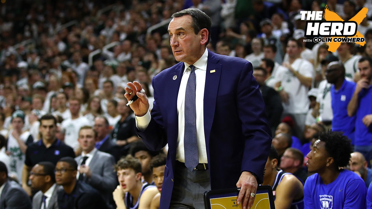 Coach Mike Krzyzewski explains the reasoning behind his retirement, talks the importance of adaptability ' THE HERD