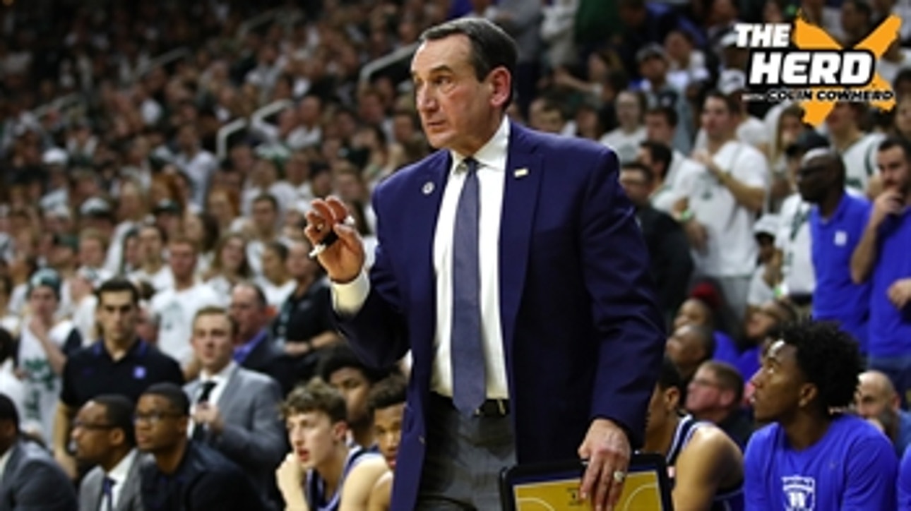 Coach Mike Krzyzewski explains the reasoning behind his retirement, talks the importance of adaptability | THE HERD