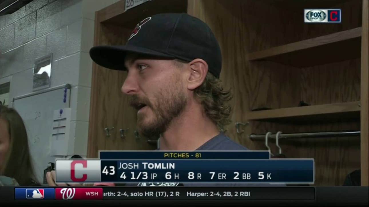 Indians' Tomlin says base runners are just as much to blame as home runs