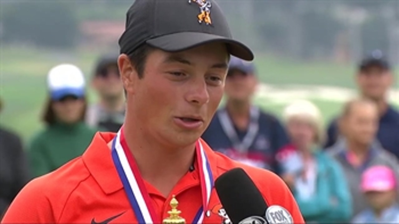 Viktor Hovland on U.S. Amateur win: 'Seems like a little blur right now'