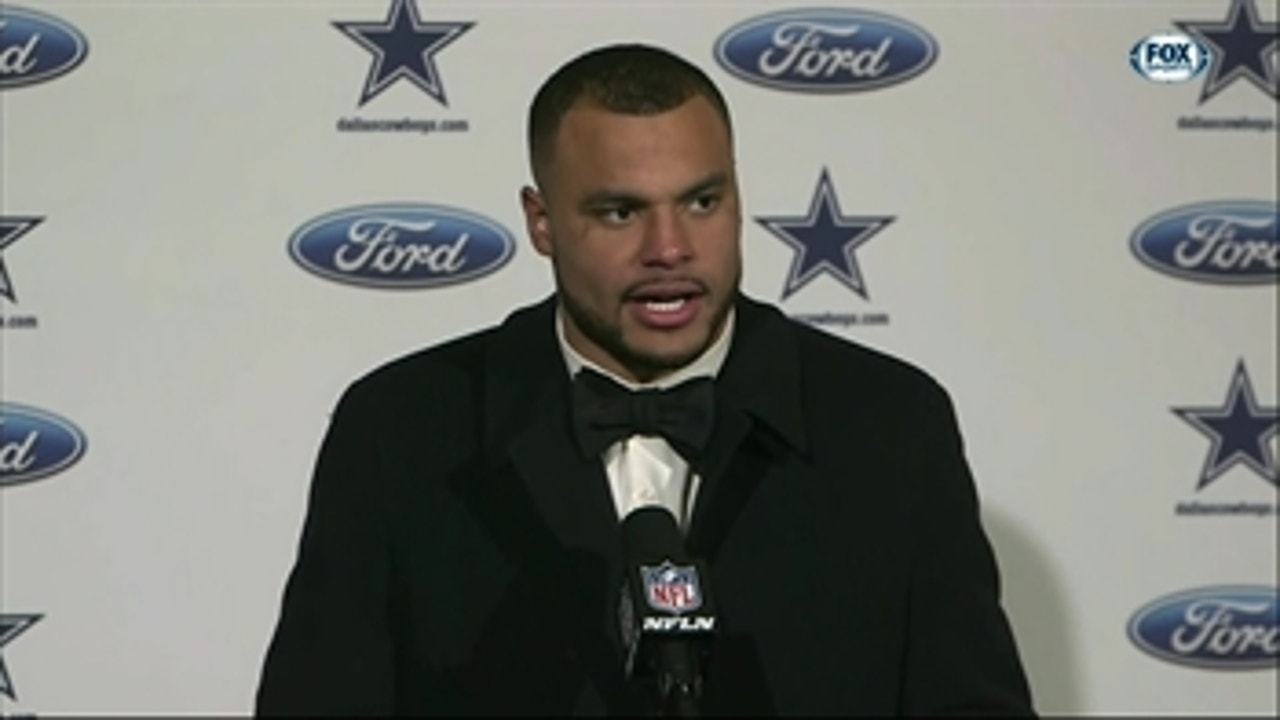 Dak Prescott on his season: 'I have to continue to get better'