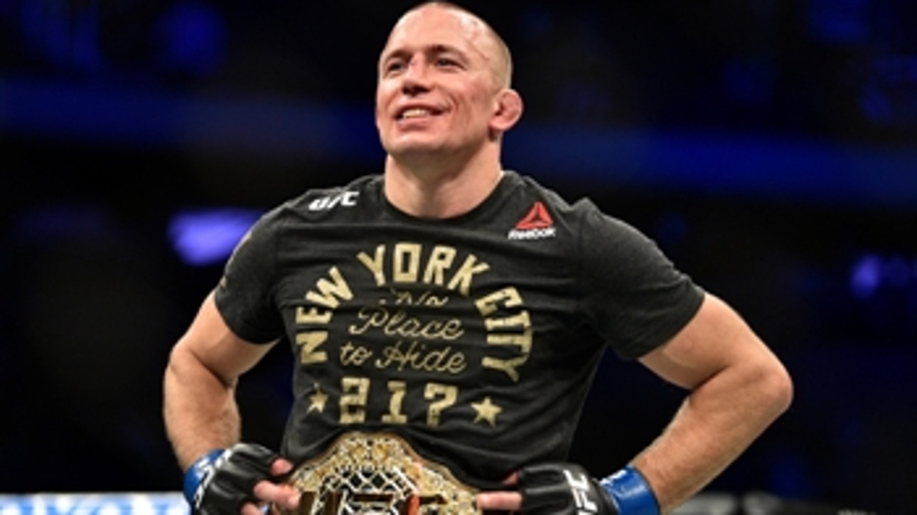 Georges St-Pierre claims he may never defend his middleweight belt ' UFC Tonight