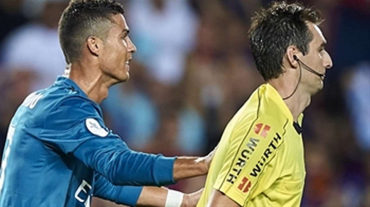 Ronaldo's ban doesn't sit well with Zidane