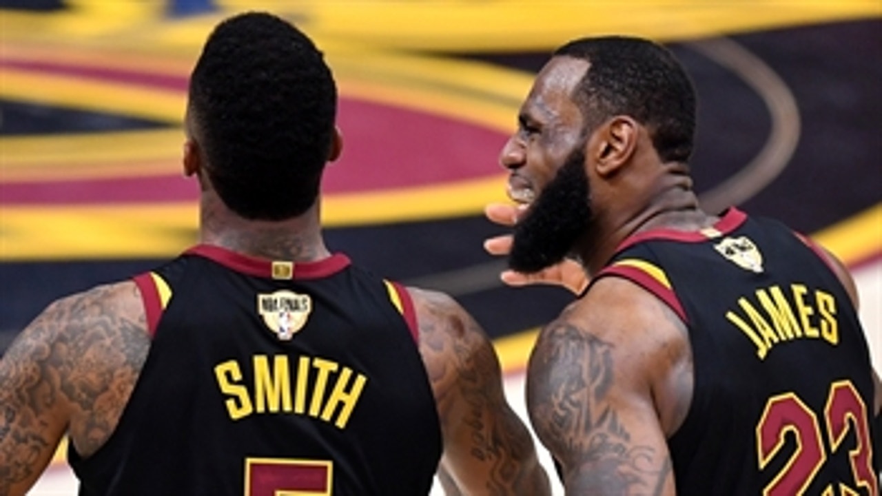 Skip Bayless reveals why LeBron's self-imposed hand injury is no excuse for Warriors sweeping Cavs