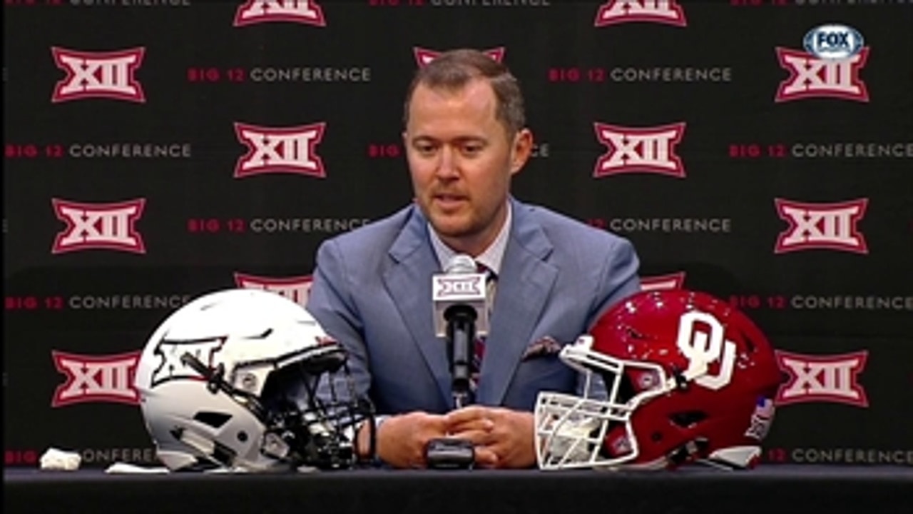 Lincoln Riley on New Redshirt Rule ' Big 12 Media Days