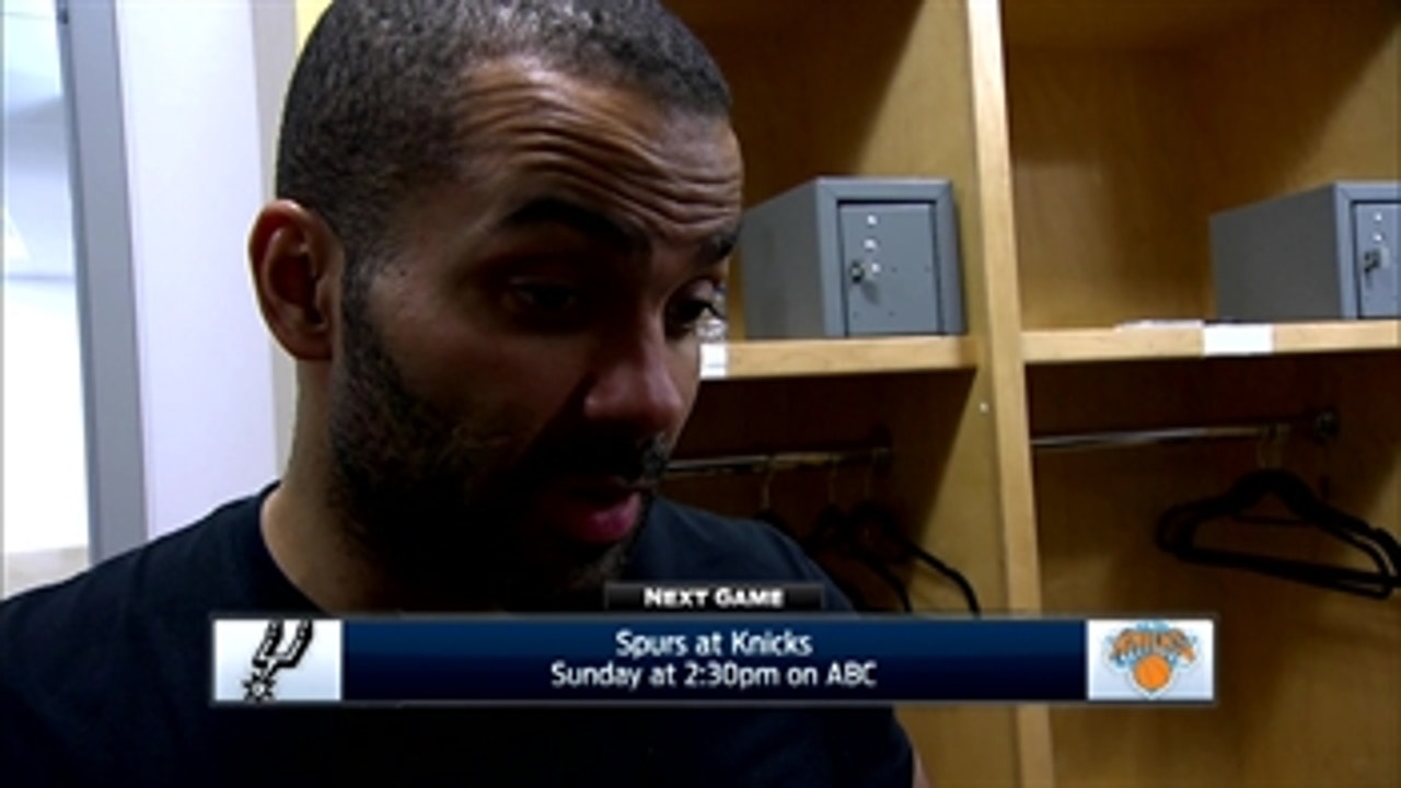Tony Parker: 'We have a lot of different weapons'