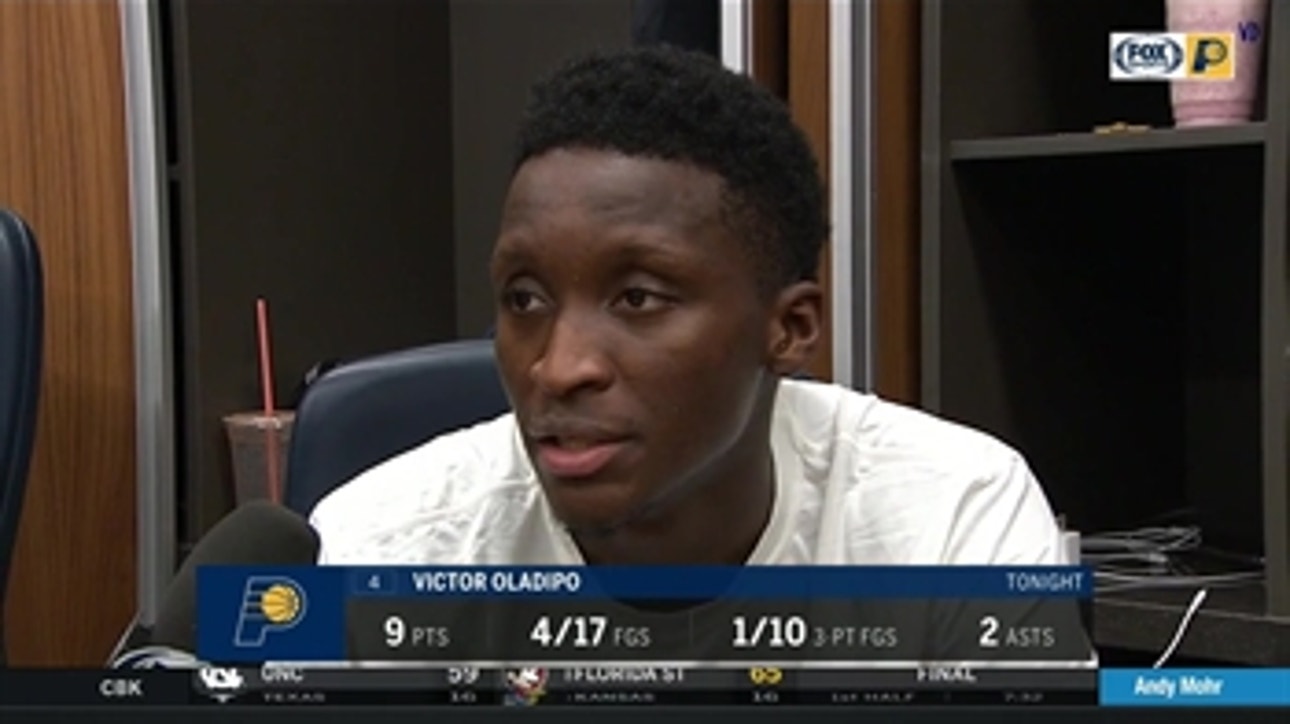 Victor Oladipo: 'I'm going to keep being aggressive no matter what anyone says'