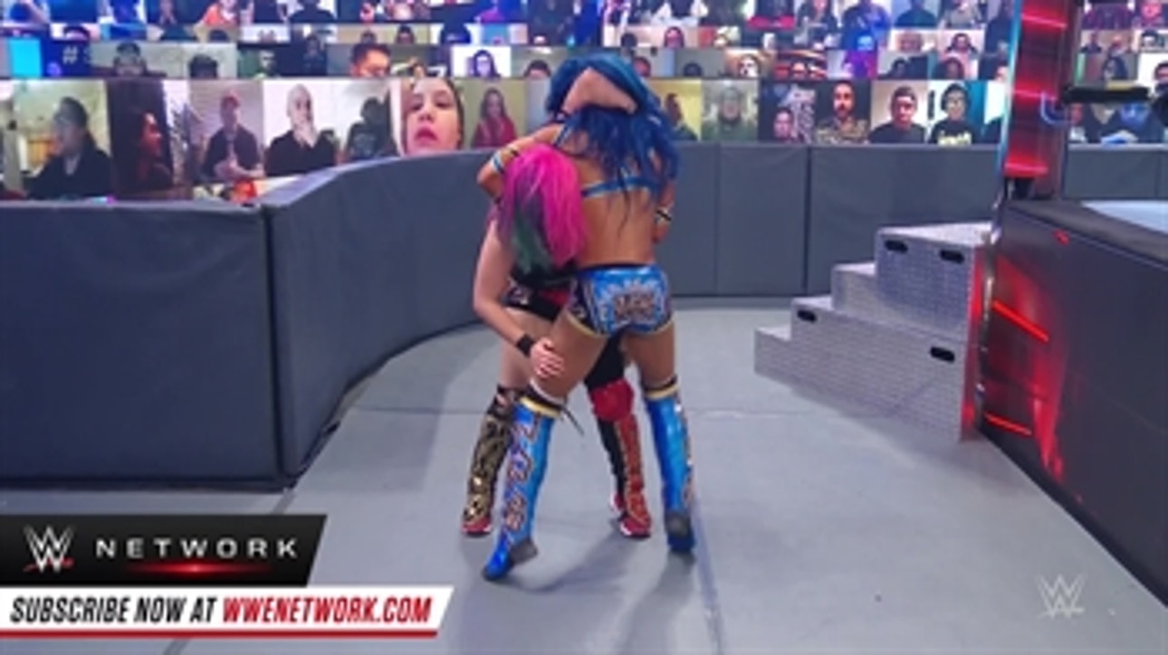 Sasha Banks and Asuka clash outside the ring: Survivor Series 2020 (WWE Network Exclusive)
