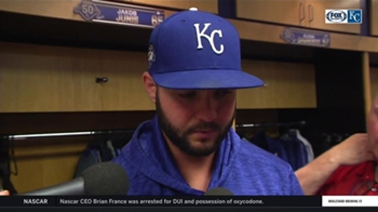 Junis on working out of bases-loaded jam: 'You want to limit the damage'