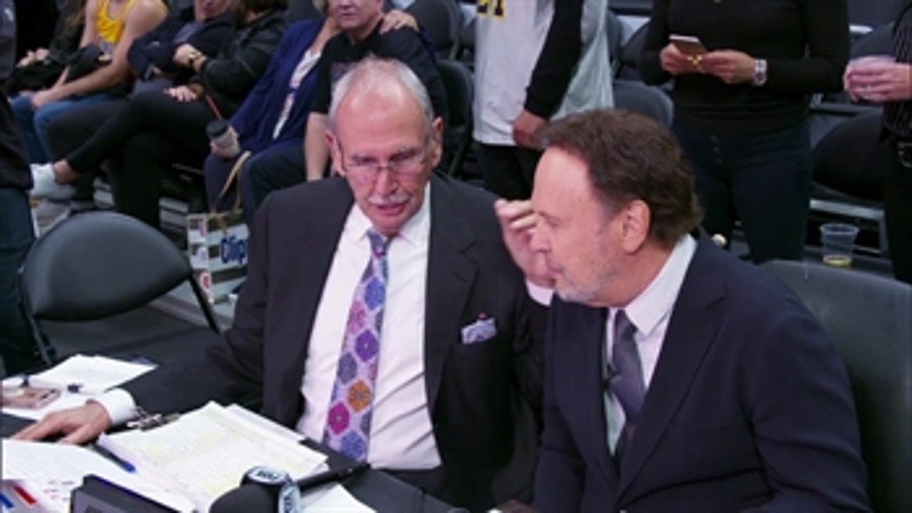 Billy Crystal brought all the laughs behind-the-scenes during Clippers broadcast
