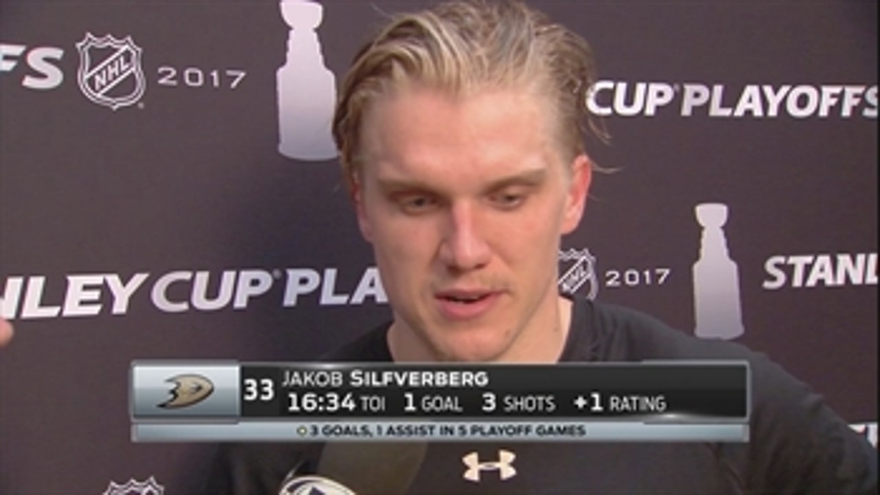 Jakob Silfverberg's lone goal not enough for Anaheim in Game 1
