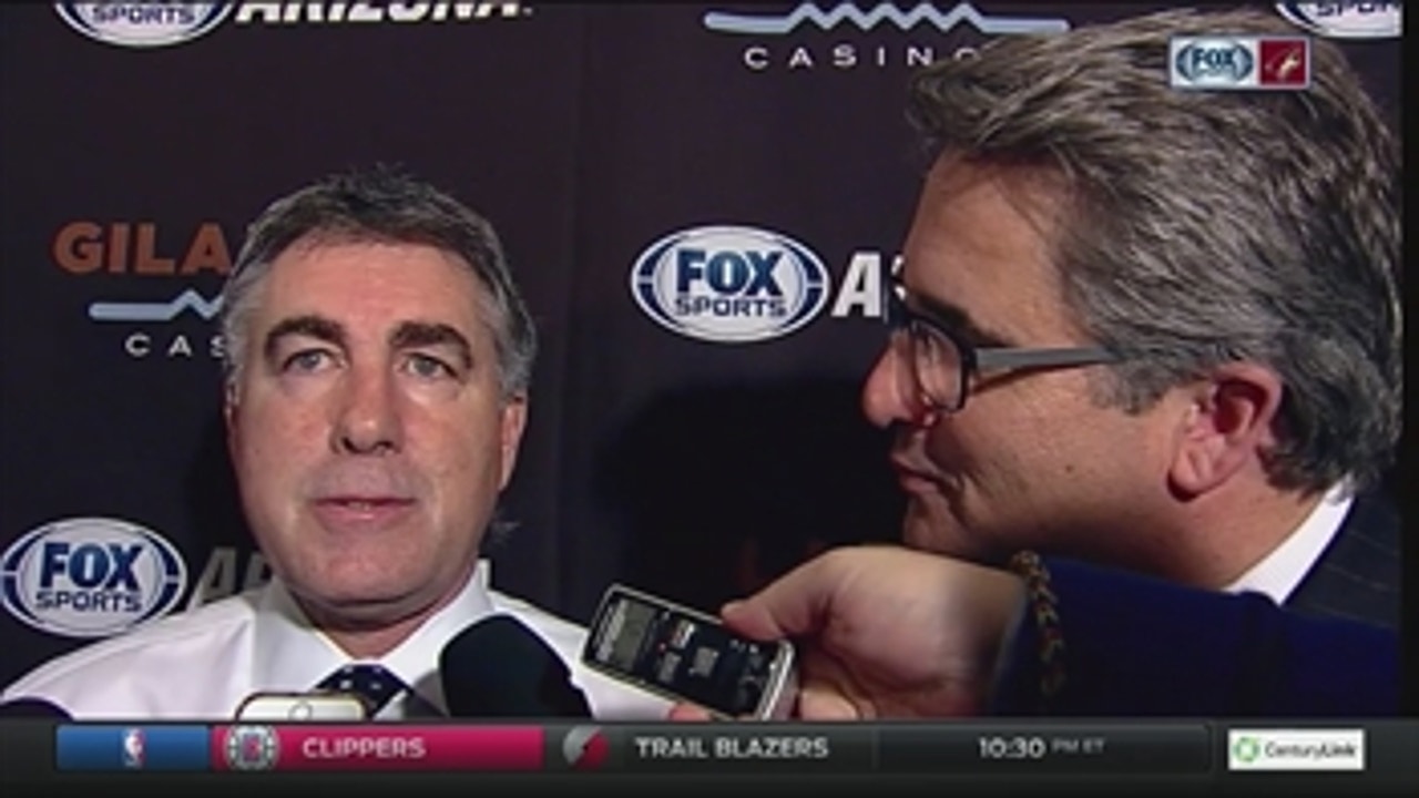 Dave Tippett: We gained some strength this trip