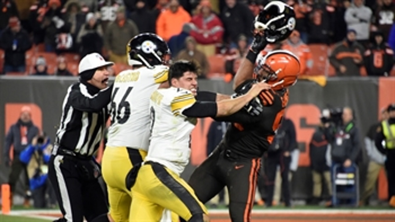 Myles garrett helmet sales