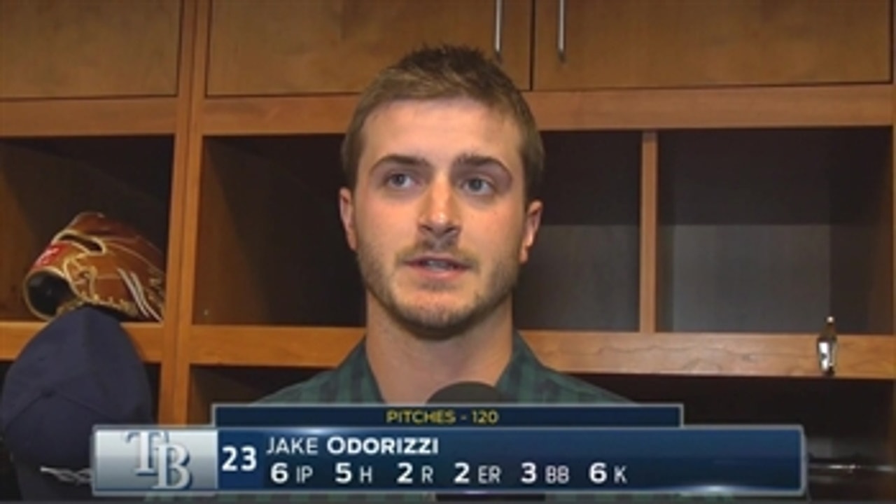 Jake Odorizzi: I was glad I got to work out of the jam