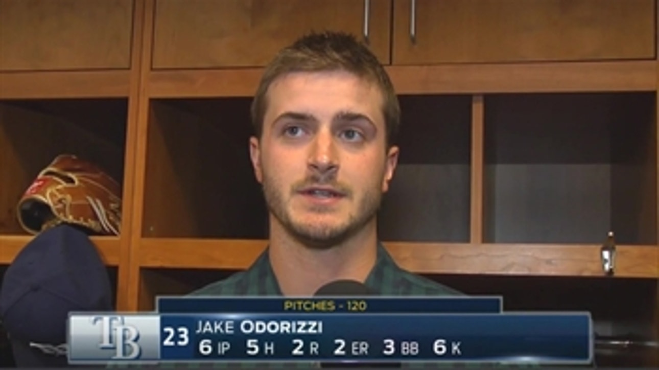 Jake Odorizzi: I was glad I got to work out of the jam
