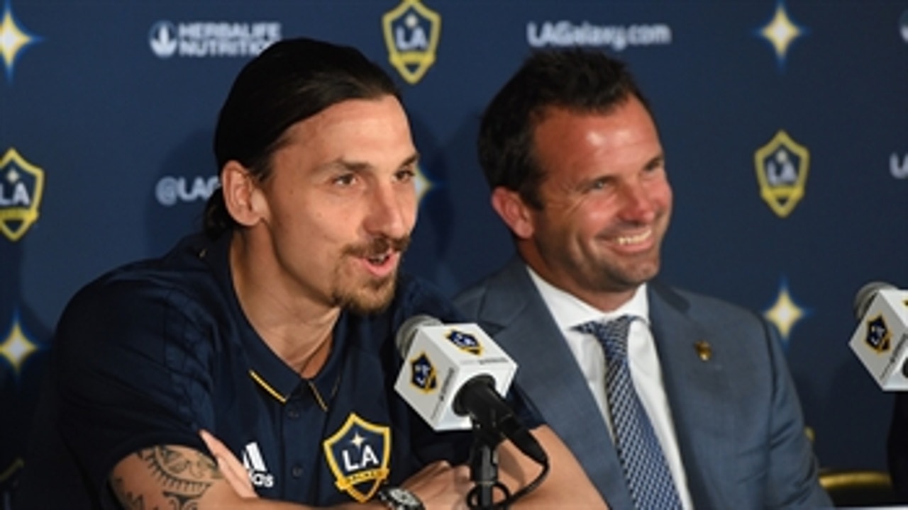 Zlatan Ibrahimovic's introductory Galaxy press conference didn't disappoint