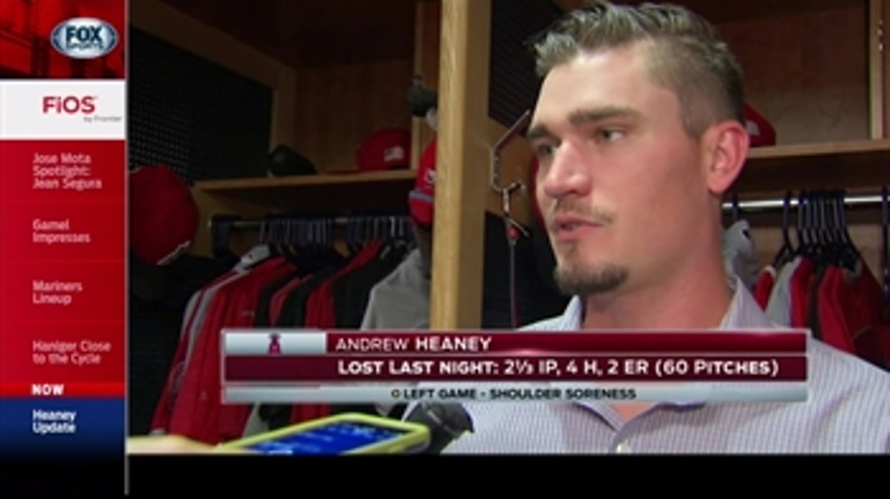 Angels Live: What's up with Andrew Heaney?