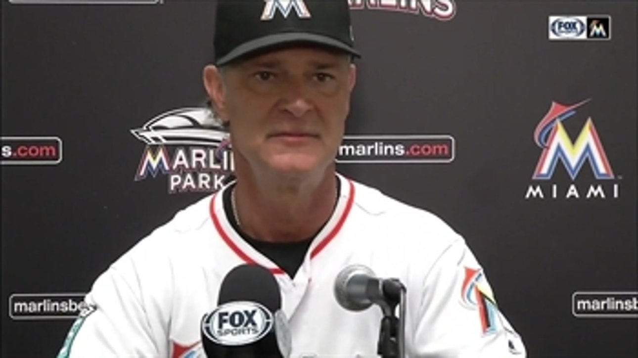 Manager Don Mattingly breaks down the performance of bullpen and talks Marlins not taking advantage of the opportunities