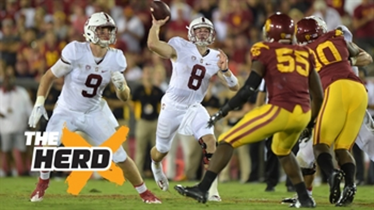 David Shaw discusses Stanford's upset of USC - 'The Herd'