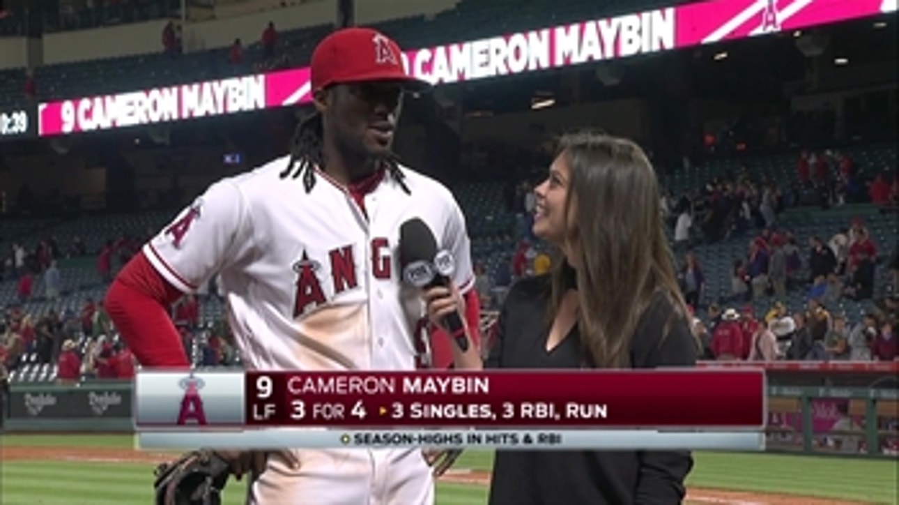 Cameron Maybin drives in 3 runs in victory over Oakland