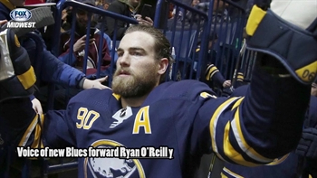Ryan O'Reilly on joining Blues: 'I feel like I have a spark in me now'