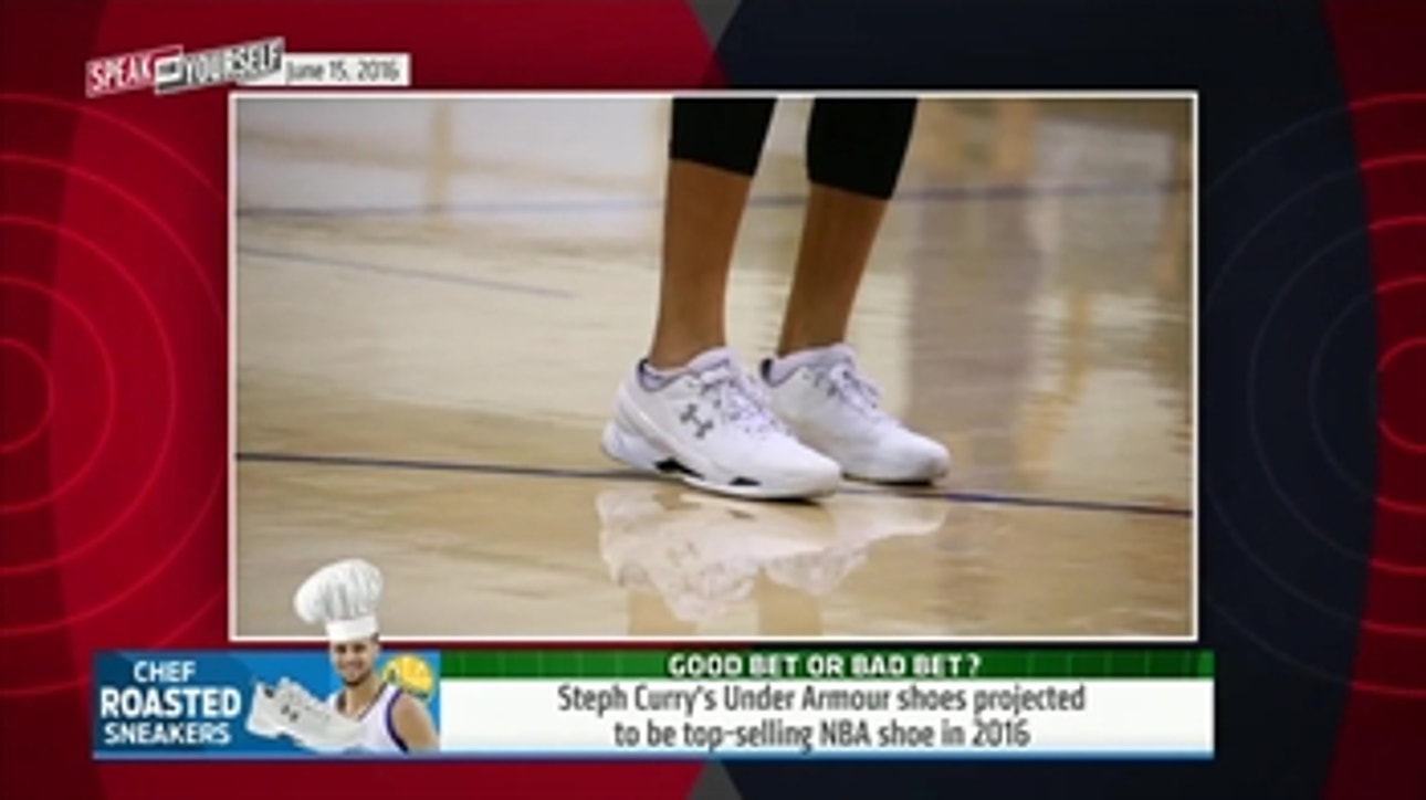 The mockery of Steph Curry's shoe continues - 'Speak for Yourself'