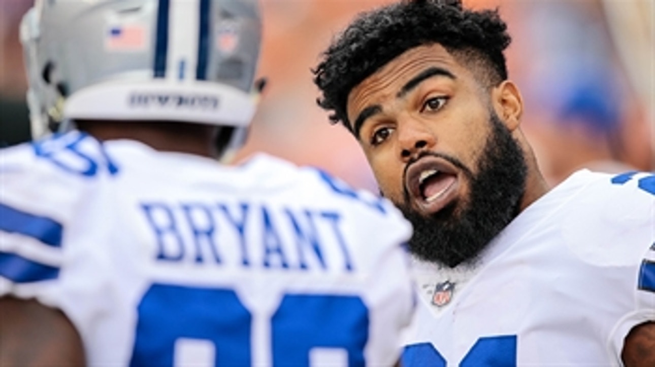 Cris Carter defends Ezekiel Elliott for giving up on a play in Week 2 loss to Broncos - Hear why