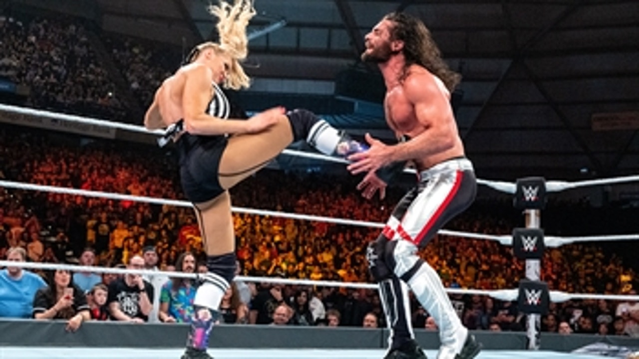 Seth Rollins vs. Baron Corbin Universal Title No Disqualification Match WWE Stomping Grounds 2019 Full Match
