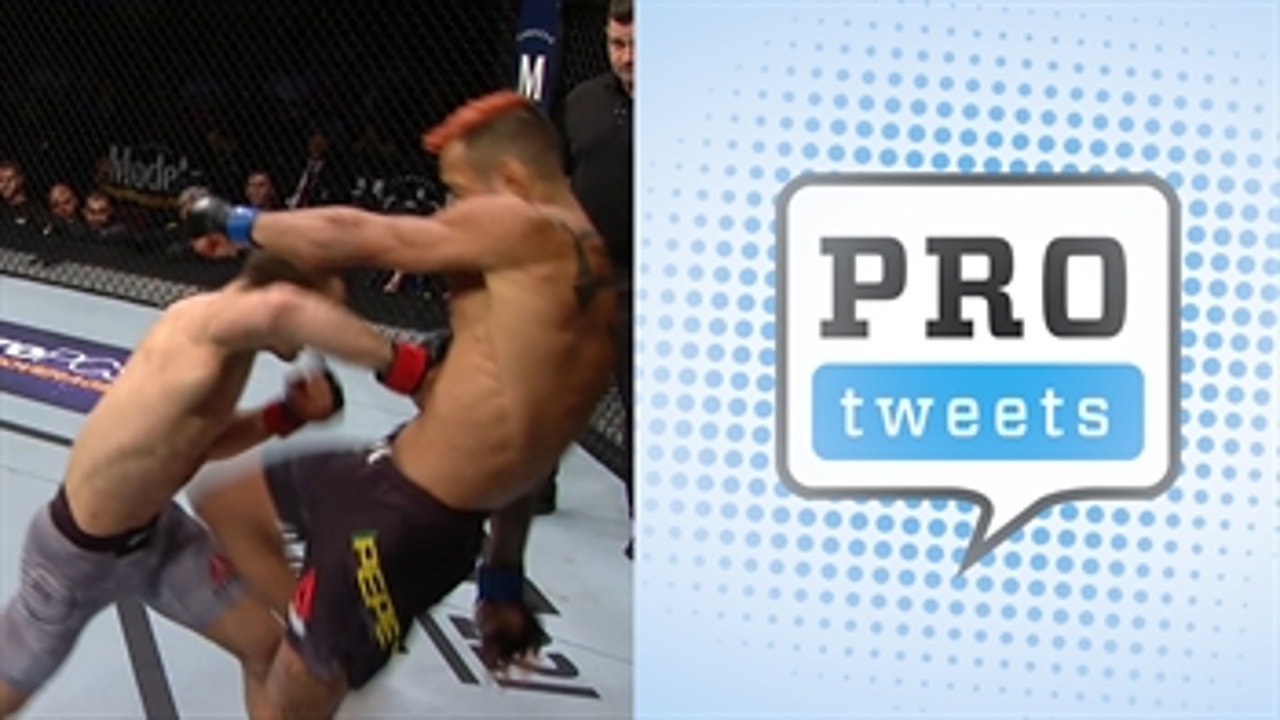 Pros react to Mirsad Bektic's TKO of Godofredo Pepey ' PRO Tweets