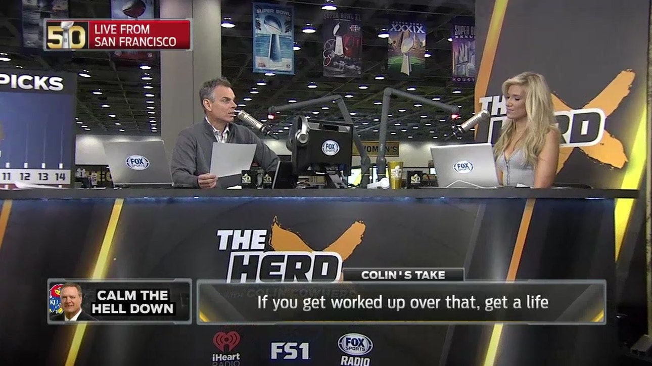 Cowherd: If Brannen Greene's dunk upset you, you need to get a life - 'The Herd'