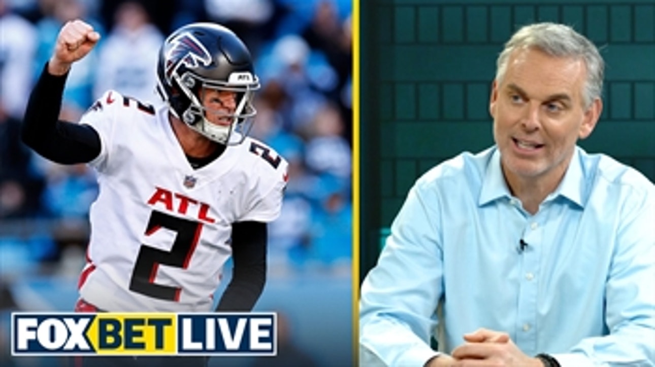 Colin Cowherd: You get value with Atlanta, take the Falcons vs. the Lions I FOX BET LIVE