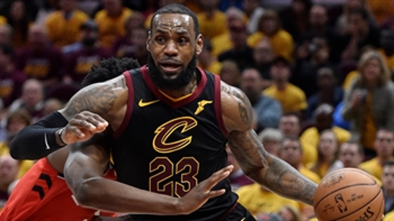Nick Wright on what sweeping the Raptors reveals about LeBron's Cavs