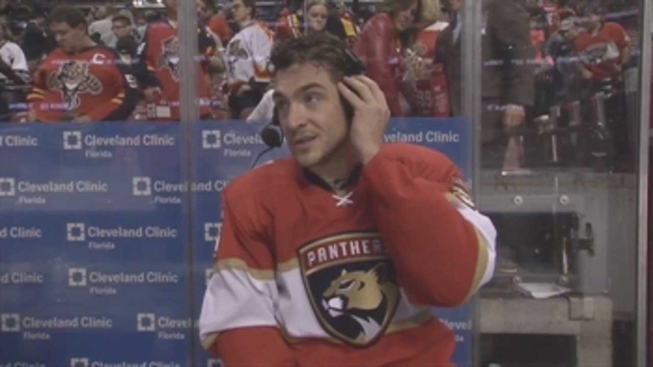 Colton Sceviour says Panthers are showing their will to win