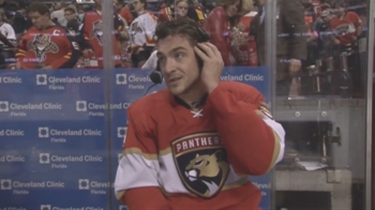 Colton Sceviour says Panthers are showing their will to win