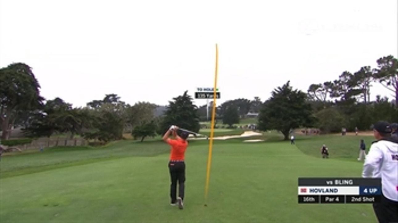 Viktor Hovland's U.S. Amateur Championship-Match Victory in 3 Minutes