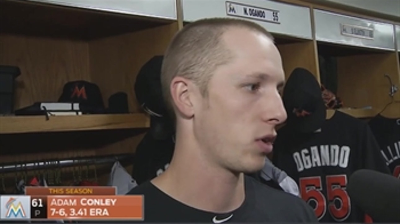 Adam Conley says some mechanical hiccups hurt him early on