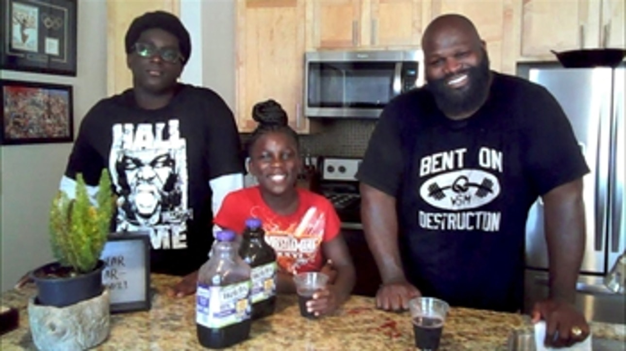Mark Henry's family celebrates SummerSlam with Welch's