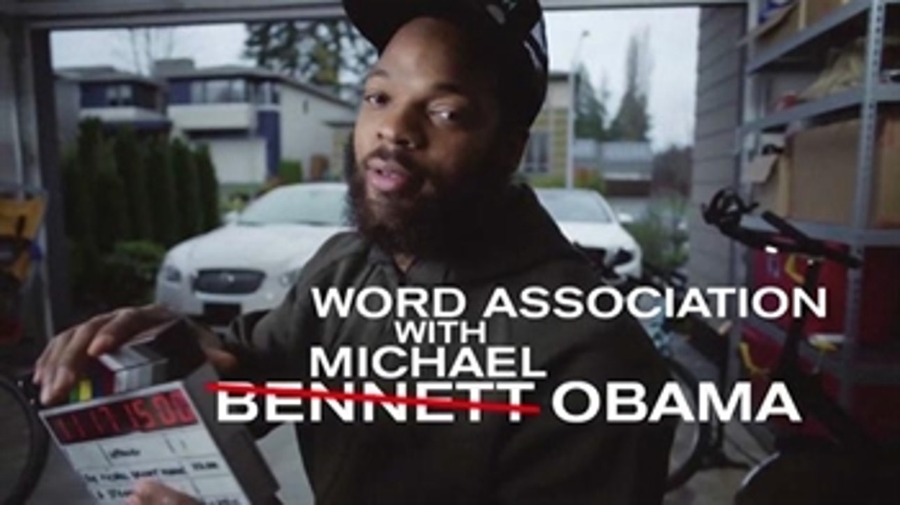 Michael Bennett's word association is very honest